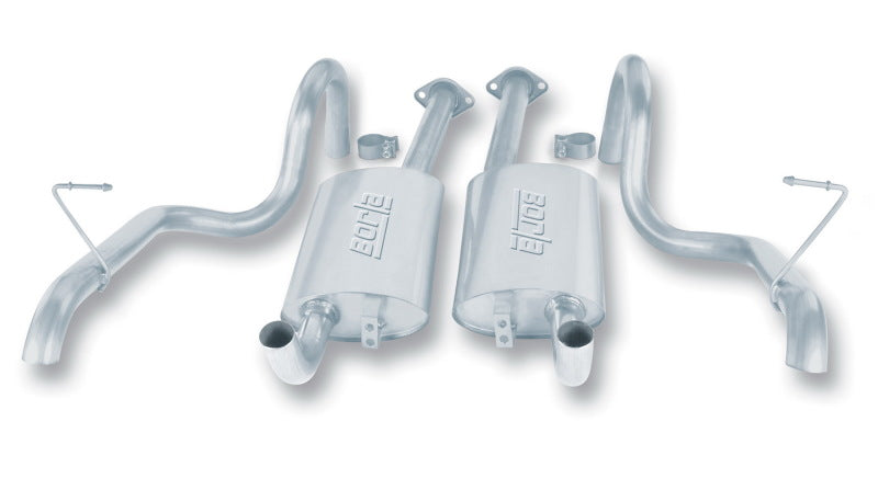 Borla 87-93 Ford Mustang GT 5.0L 8cyl SS Catback Exhaust-Borla-BOR14139