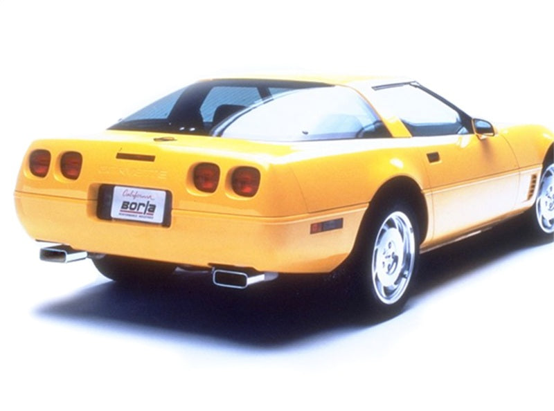 Borla 92-96 Chevrolet Corvette Hatchback/Conv 5.7L 8cyl 4/6 Spd Touring SS Catback Exhaust-Borla-BOR14385