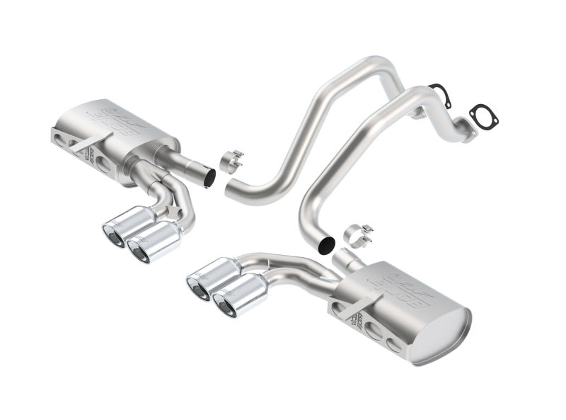 Borla 97-04 Chevrolet Corvette 5.7L 8cyl ATAK SS Catback Exhaust-Borla-BOR140428