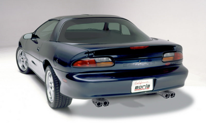 Borla 98-01 CAMARO/TRANS AM 5.7L V8 AT/MT Catback Exhaust Quad Tips-Borla-BOR14780