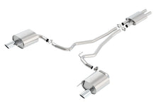 Load image into Gallery viewer, Borla ATAK Cat Back 15 Ford Mustang 3.7L V6 MT/AT 2.25in Pipe 4in Single Round Rolled Tips-Borla-BOR140588