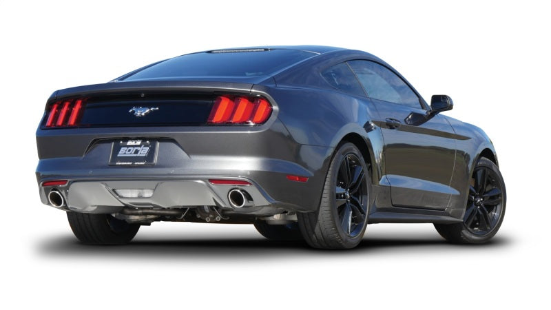Borla Atak Rear Section 15-17 Ford Mustang 2.3L EcoBoost MT/AT 2.25in pipe 4in tip-Borla-BOR11890