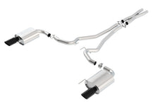 Load image into Gallery viewer, Borla Atak S Cat-Back 15-17 Ford Mustang GT 5.0L V8 MT/AT 2.5in pipe 4in tip (Black Chrome)-Borla-BOR140591BC
