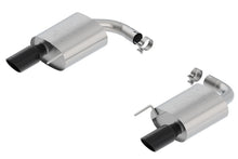 Load image into Gallery viewer, Borla Atak S Rear Section 15-17 Ford Mustang GT 5.0L V8 MT/AT 2.5in pipe 4in tip (Black Chrome)-Borla-BOR11895BC