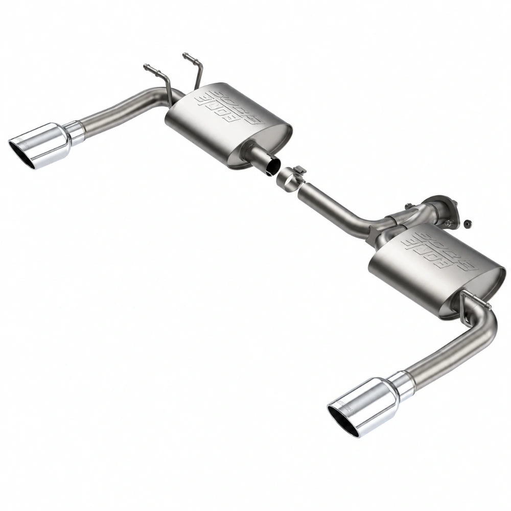 Borla 19-23 Mazda 3 NA / 21-23 Mazda 3 Turbo S-Type Axle Back Exhaust w/ 4in Tips - Borla 11982