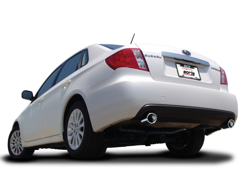 Borla 08-10 Subaru Impreza 2.5i Sedan 4DR SS Catback Exhaust - Borla 140324