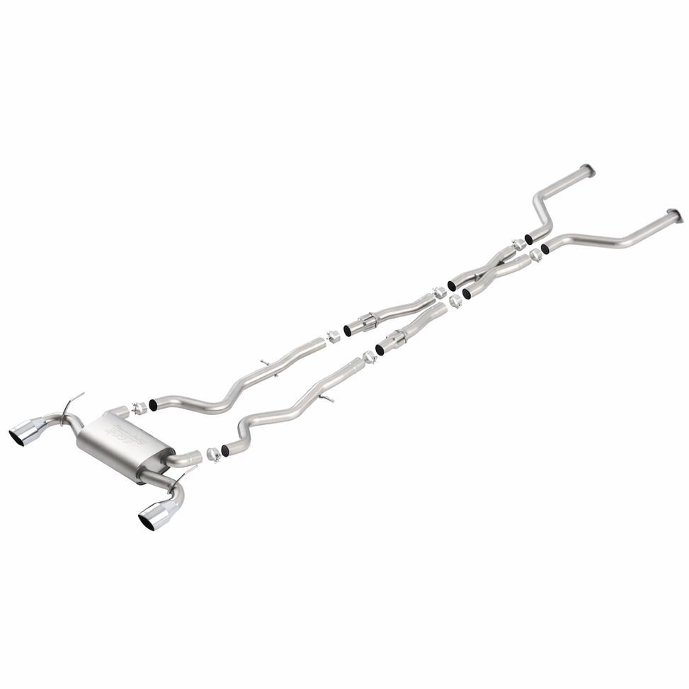 Borla 2017 Infiniti Q60S 3.0T V6 S Type Catback Exhaust - Borla 140703