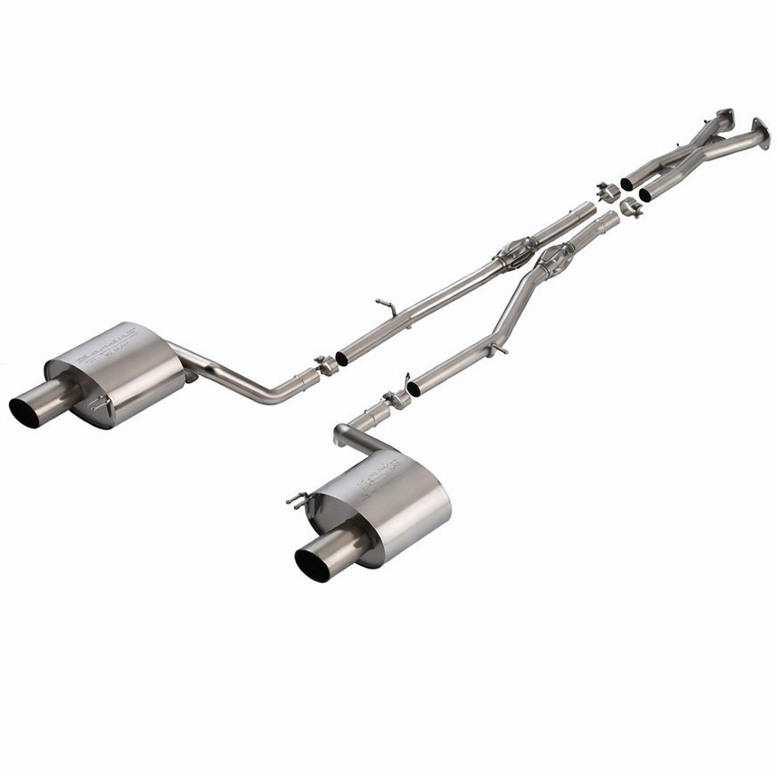 Borla 19-21 Genesis G70 3.3L V6 Twin Turbo S-type Cat-Back Exhaust - Borla 141018