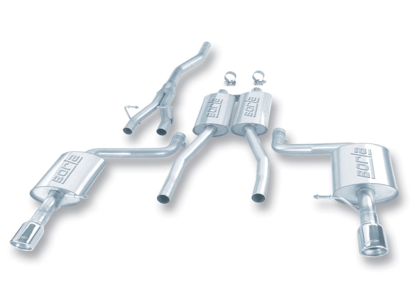 Borla Cat Back system for 02-08 Audi A4 Quattro 2.0L 4cyl-Borla-BOR140100