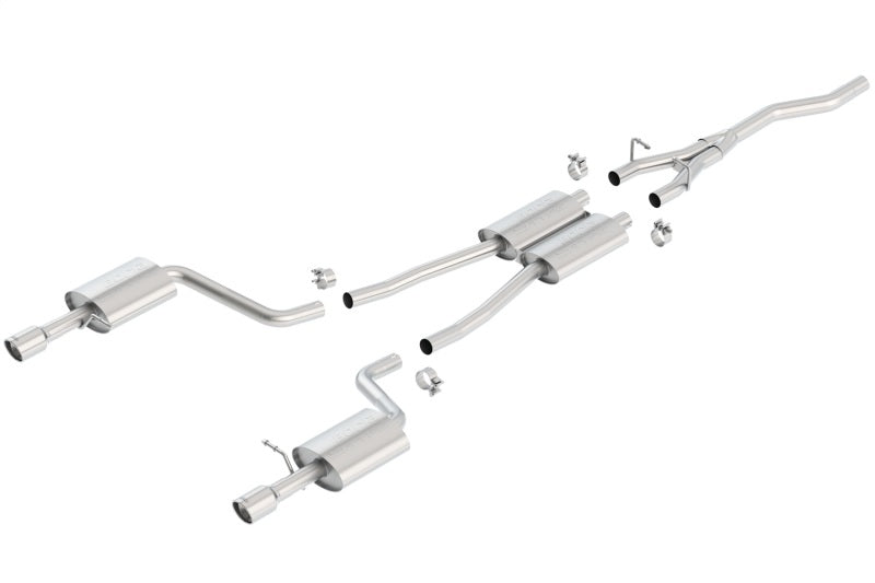 Borla Cat Back system for 02-08 Audi A4 Quattro 2.0L 4cyl-Borla-BOR140100