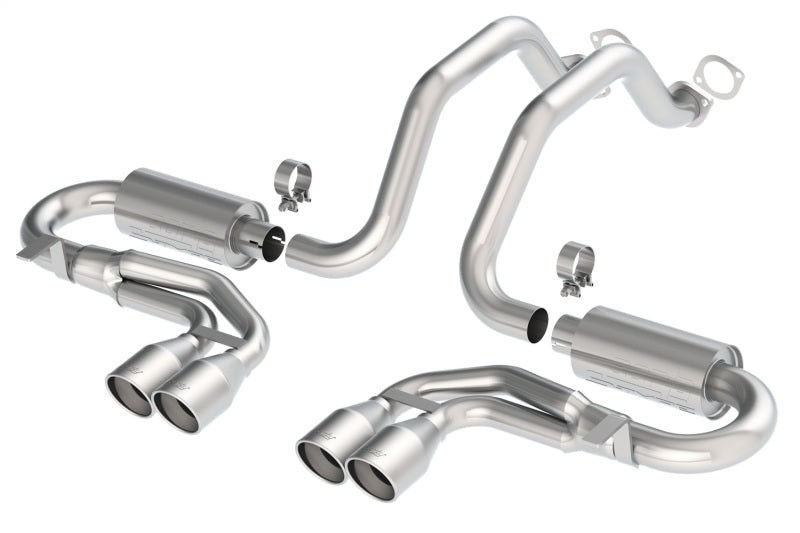 Borla Corvette Z06 Aggressive Catback Exhaust-Borla-BOR140038