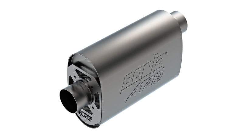 Borla CrateMuffler LS3 3in Offset/Center 14in x 4.35in x 9.10in Oval Muffler ATAK-Borla-BOR400958