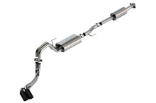 Load image into Gallery viewer, Borla F-150 2021 2.7L/3.5L 4dr CC SB EC STB Lar/KingR/Plnm/LTD 3/2.25 DSE CB Touring BLK CHR Tips-Borla-BOR140870BC