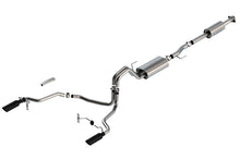Load image into Gallery viewer, Borla F-150 2021 2.7L/3.5L 4dr CC SB EC STB Lar/KingR/Plnm/LTD 3/2.25 SRE CB Touring BLK CHR Tips-Borla-BOR140862BC