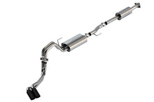 Load image into Gallery viewer, Borla F-150 2021 5.0L 4dr CC SB EC STB Lariat/KR/Pltnm/LTD 3/2.25 DSE Cat-Back Touring BLK CHR Tips-Borla-BOR140873BC