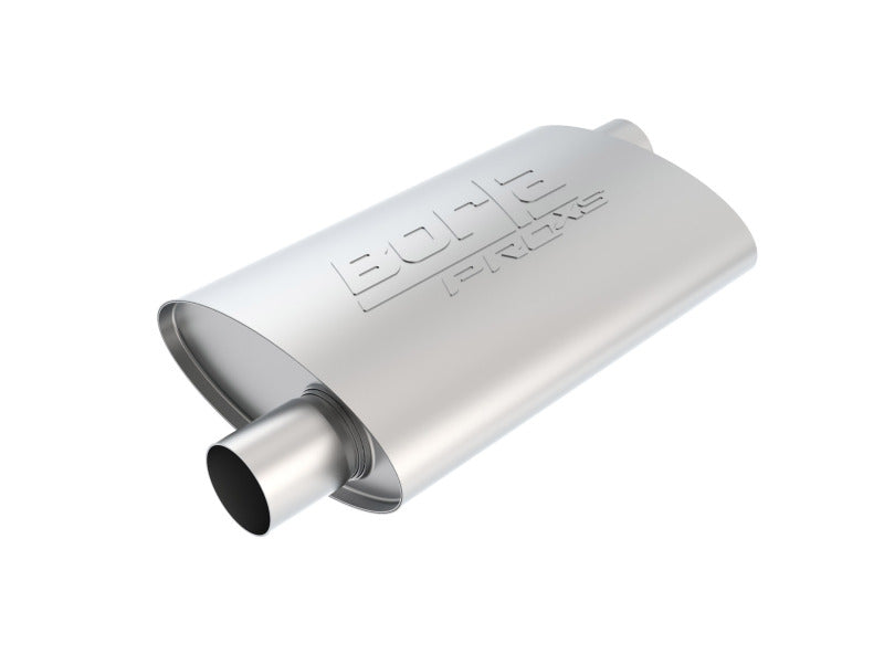 Borla Pro-XS 2.25in Tubing 14in x 4in x 9.5in Oval Offset/Offset Muffler-Borla-BOR40351