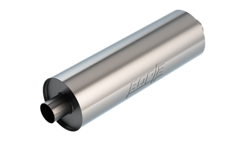 Borla Specialty Muffler 2.75in Center In/Out 7.75in Dia. 24in Body 29in OAL Touring Un-Notched-Borla-BOR401665