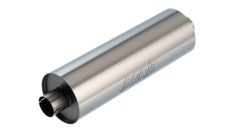 Borla Specialty Muffler 3in Center In/Out 7.75in Dia. 24in Body 29in OAL Touring Notched-Borla-BOR401662