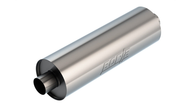 Borla Specialty Muffler 3in Center In/Out 7.75in Dia. 24in Body 29in OAL Touring Un-Notched-Borla-BOR401663