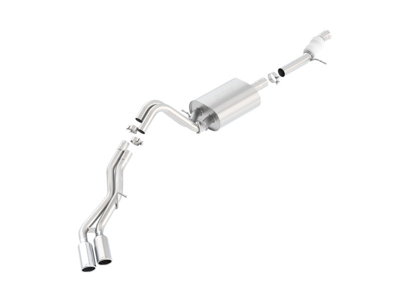Borla Touring Cat Back 15-16 Chevy Tahoe 5.3L V8 2.75in, 2.25in Dual Same Side Exit 4in Tips-Borla-BOR140557