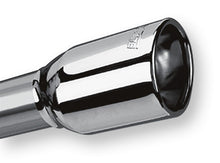 Load image into Gallery viewer, Borla Universal Polished Tip Single Oval Rolled Angle-Cut w/Clamp (inlet 2 1/4in. Outlet 3 5/8 x 2 1-Borla-BOR20153