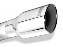 Load image into Gallery viewer, Borla Universal Polished Tip Single Round Rolled Angle-Cut w/Clamp-Borla-BOR20154