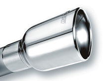Load image into Gallery viewer, Borla Universal Polished Tip Single Round Rolled Angle-Cut w/Clamp (inlet 2 1/2in. Outlet 4 x 4in) * - Black Ops Auto Works