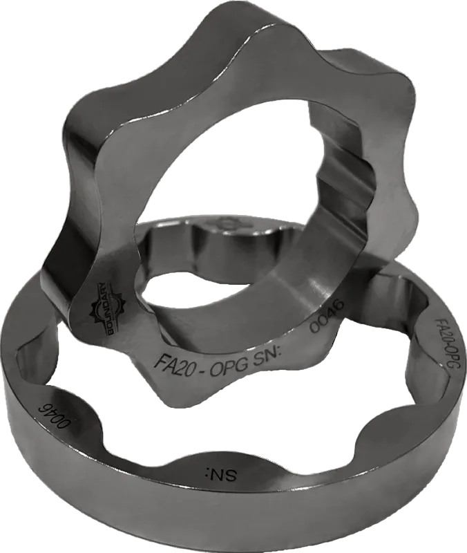 Boundary 12mm billet oil pump gear full view