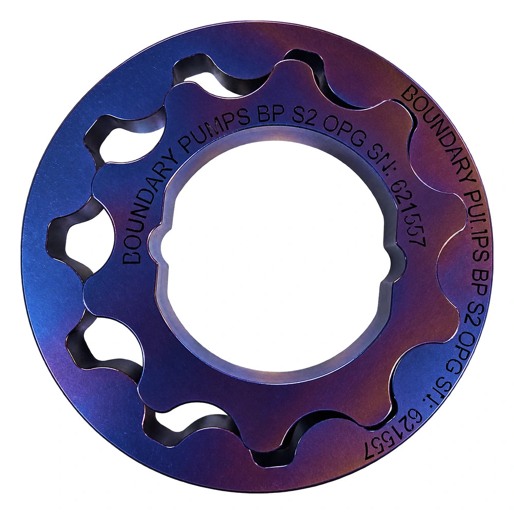 Boundary BP-S2 MartenWear-treated billet oil-pump gear detail