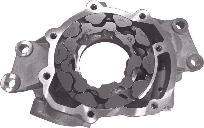 Boundary Chevrolet LS1 Engine 4.8L/5.3L/5.7L/6.0L Billet Gear Std Flow Vane Ported Oil Pump Assembly - Black Ops Auto Works