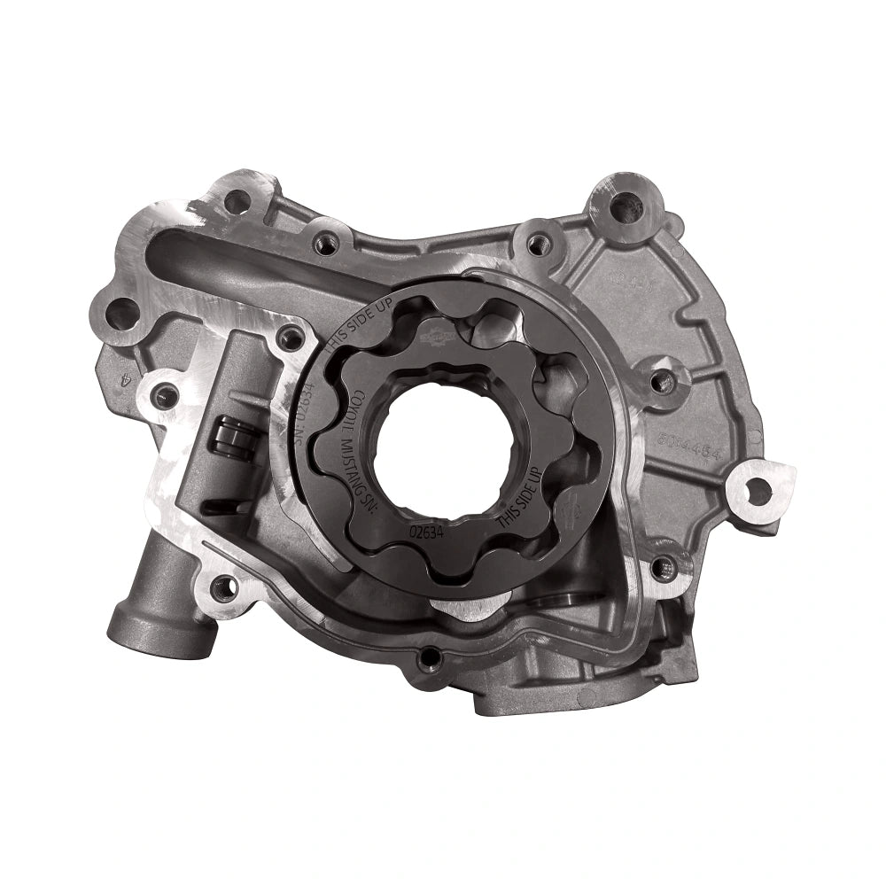 Boundary Coyote-series open oil pump with billet gear; representative view, back plate not shown