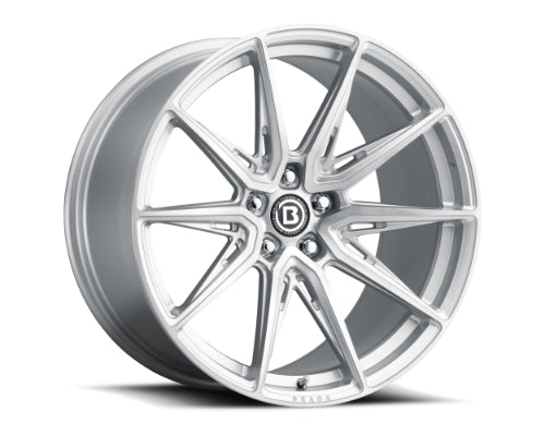 Brada Forged Wheels CX2 Forged Brushed Silver-Wheels - Forged-Brada Forged-20x8.5 5x100 15 HB 67.1-