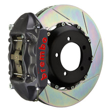 Load image into Gallery viewer, Brembo Brembo 06-09 Honda S2000 Rear GTS BBK 4 Piston Cast 328x28 2pc Rotor Slotted Type-1-Black HA