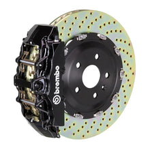 Load image into Gallery viewer, Brembo Brembo 06-10 Grand Cherokee SRT-8 Front GT BBK 8 Piston Cast 380x34 2pc Rotor Drilled-Black