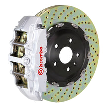 Load image into Gallery viewer, Brembo Brembo 06-10 Grand Cherokee SRT-8 Front GT BBK 8 Piston Cast 380x34 2pc Rotor Drilled-Silver
