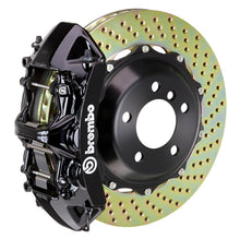 Load image into Gallery viewer, Brembo Brembo 06-11 GS300 Front GT BBK 6 Piston Cast 355x32 2pc Rotor Drilled-Black