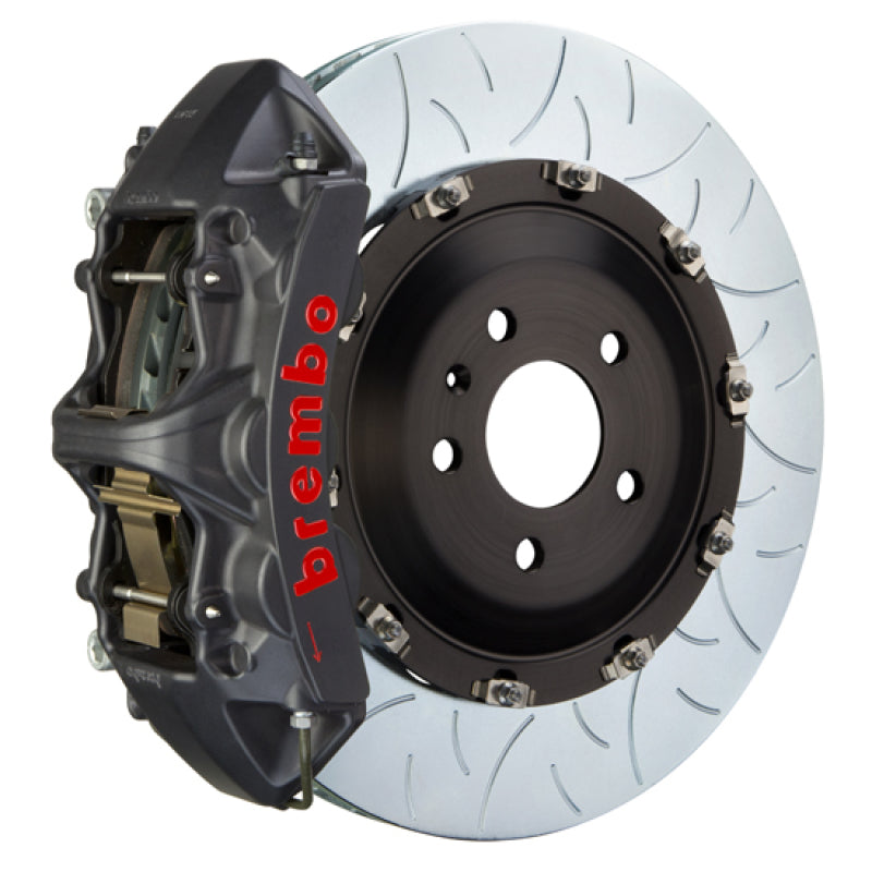 Brembo Brembo 08-13 BMW M3/11-12 1M Front GTS BBK 6 Piston Cast 380x34 2pc Rotor Slotted Type3-Black HA