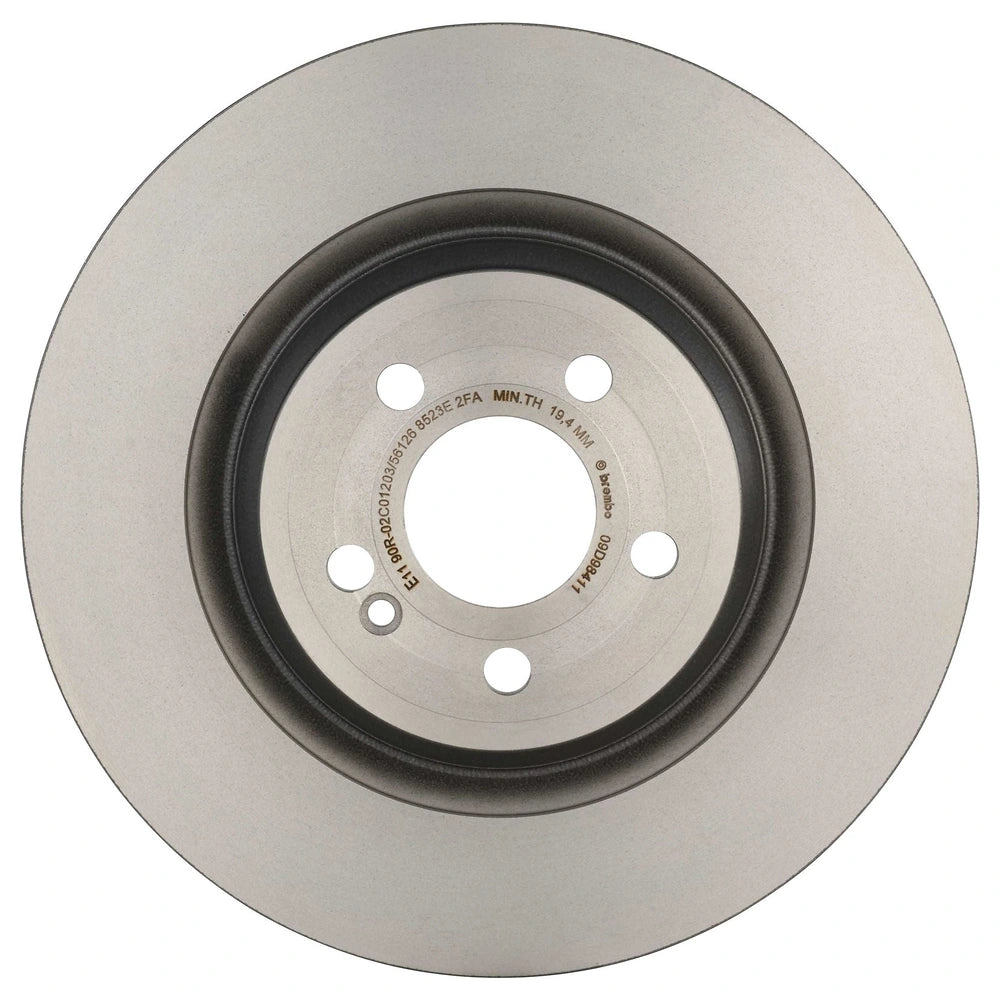 Brembo 09.D984.11 plain rear rotor friction face and five mounting holes