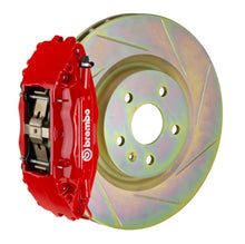 Load image into Gallery viewer, Brembo Brembo 12-16 FR-S Front GT BBK 4 Piston Cast 2pc 326 x30 1pc Rotor Slotted Type1-Red