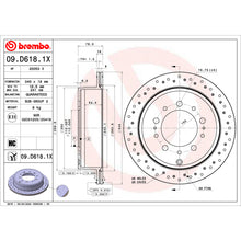 Load image into Gallery viewer, Brembo OE Brembo 14-20 Infiniti QX60/15-22 Nissan Murano/13-20 Nissan Pathfinder Front UV Coated Rotor