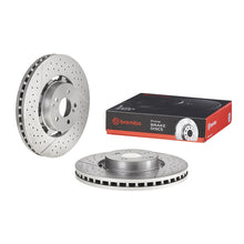 Load image into Gallery viewer, Brembo OE Brembo 17-22 Porsche 718 Boxster/718 Cayman/09-16 Porsche 911 Front Right Drilled UV Coated Rotor