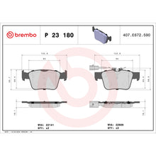Load image into Gallery viewer, 2018-2021 Stelvio rear brake pads
