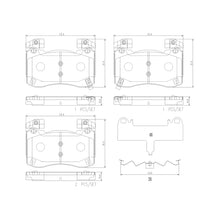 Load image into Gallery viewer, Brembo OE Brembo 19-22 Genesis G70/18-22 Kia Stinger Front NAO Brake Pad