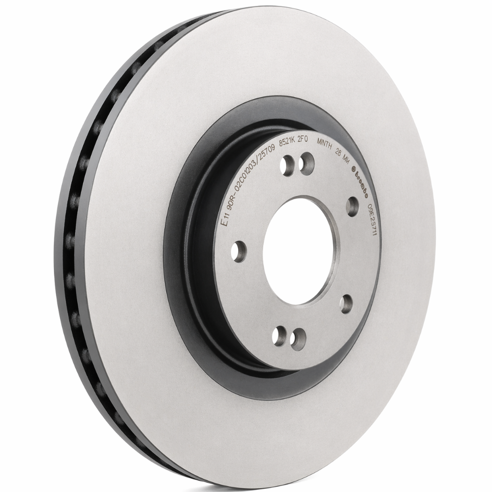 Brembo OE Brembo 20-22 Toyota Corolla/16-22 Toyota Prius/19-22 Toyota Prius AWD-e Front UV Coated Rotor