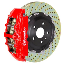 Load image into Gallery viewer, Brembo Brembo 22+ Golf R /22+ S3 Front GT BBK 6 Piston Cast 380x34 2pc Rotor Drilled-Red