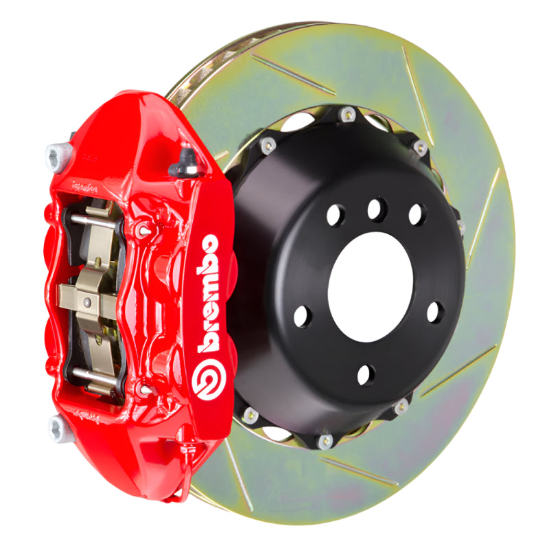 Brembo Brembo 23+ Z (RZ34) Rear GT BBK 4 Piston Cast 380x28 2pc Rotor Slotted Type-1-Red