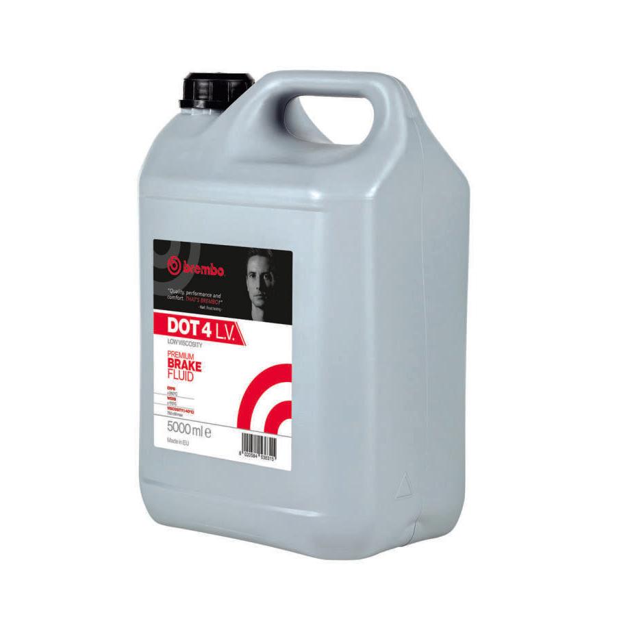 Brembo OE Brembo DOT 4 Low Viscosity Brake Fluid (5000 ML)