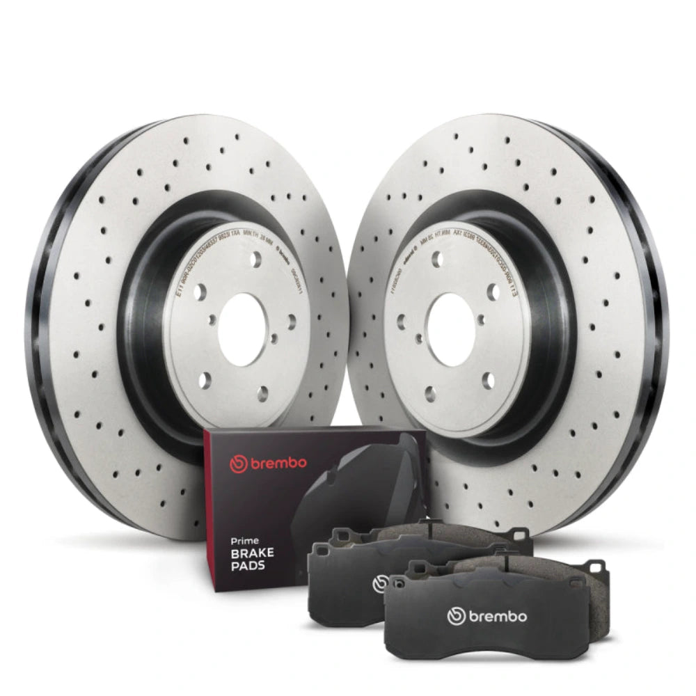 Brembo OE 05-08 Porsche 911 Front Disc Brake Kit - Brembo OE KT04282