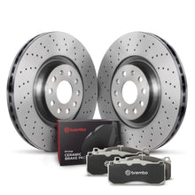 Load image into Gallery viewer, Brembo OE Brembo OE 08-15 Audi TT Quattro Rear Disc Brake Kit