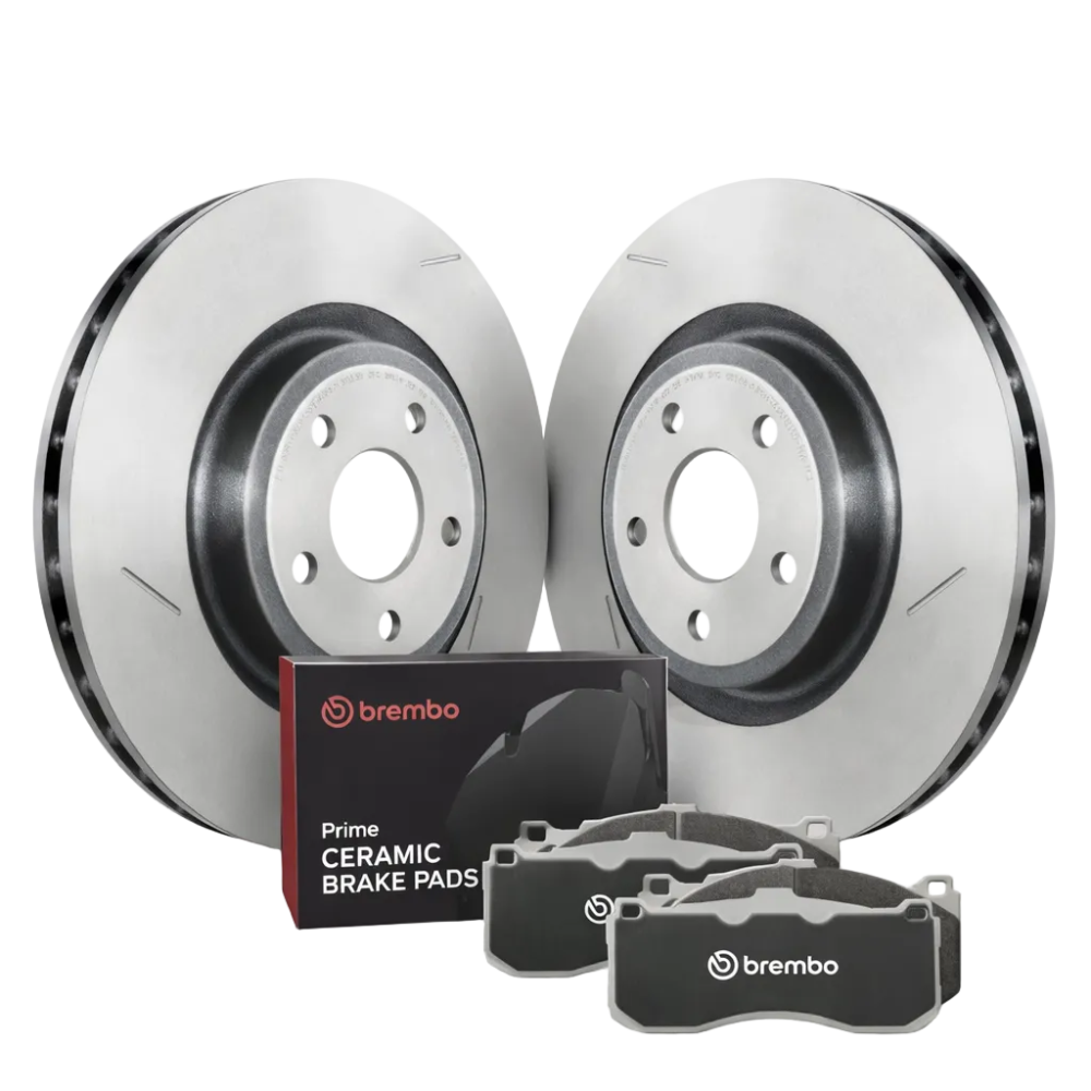 Brembo OE Brembo OE 08-15 Audi TT Quattro/12-13 TT RS Quattro/09-15 TTS Quattro Rear Disc Brake Kit